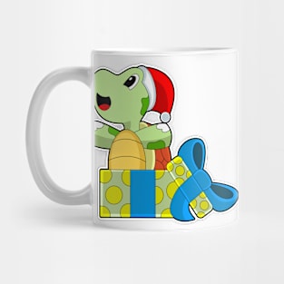 Turtle Christmas Packages Mug